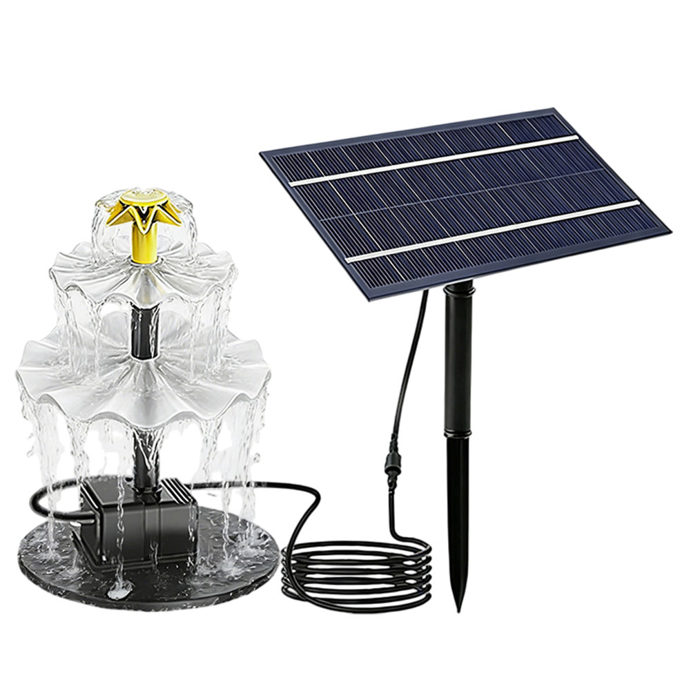 Bonsai Garden Fountain - 4W Solar Fountain Pump Split Panel