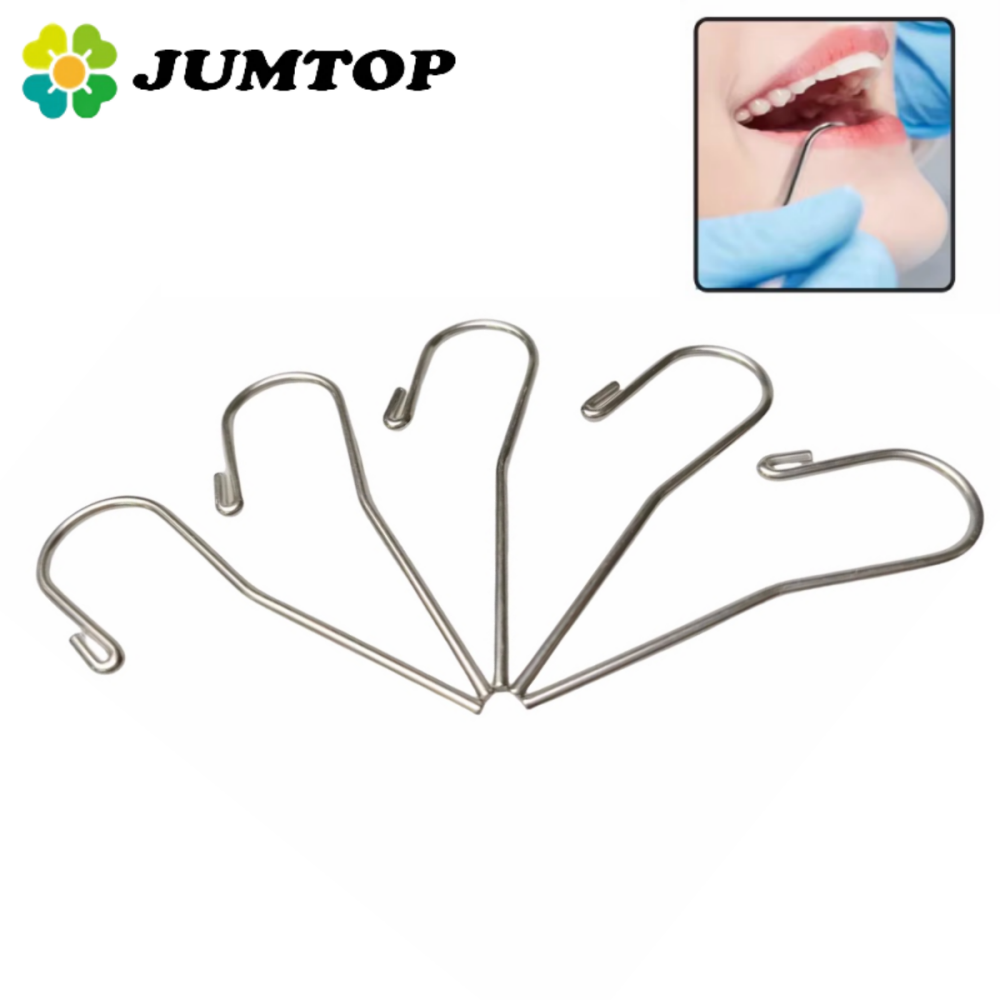 5Pcs/Pack Stainless Steel Dent - Root Hook Tool 评论和价格
