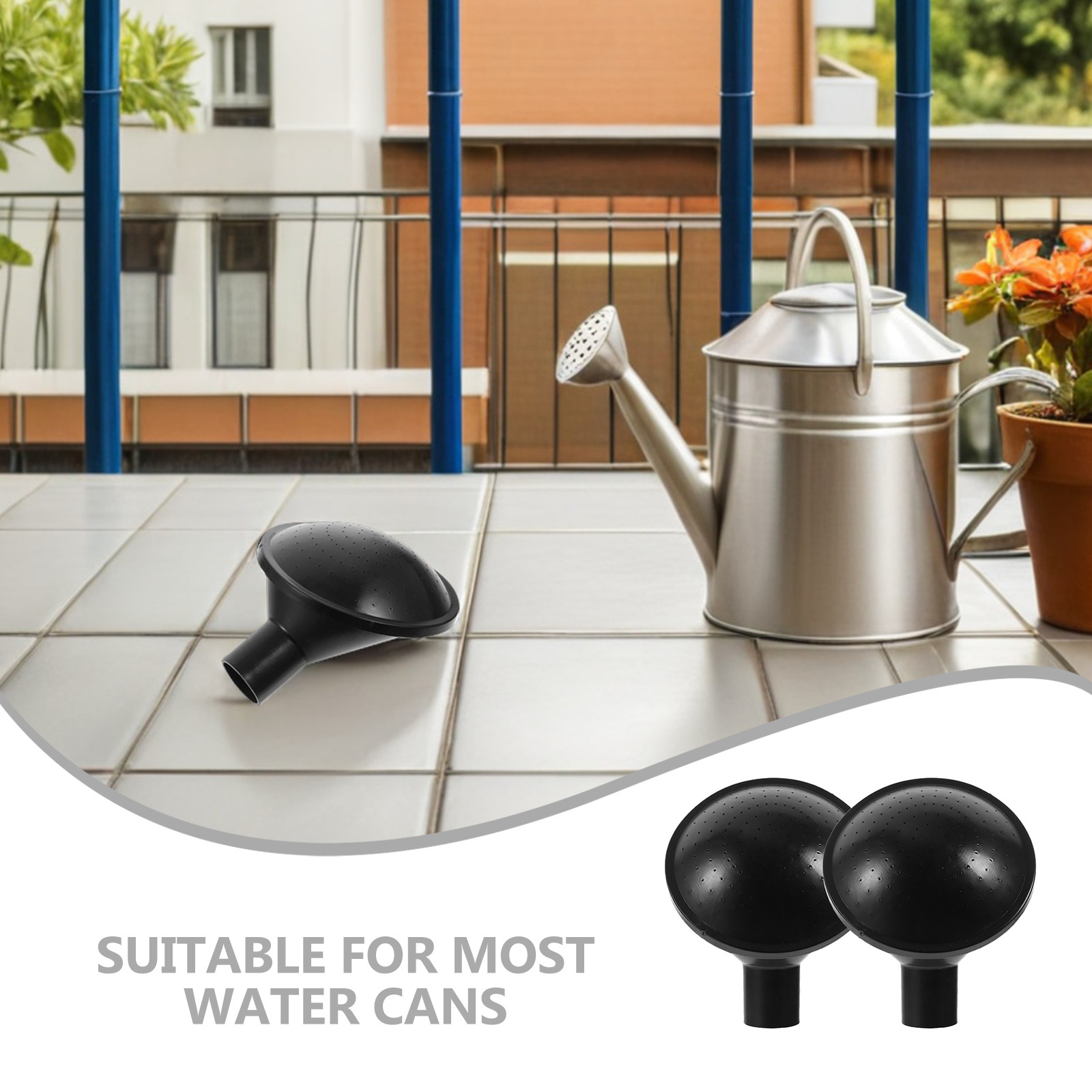 2Pcs Water Can Sprinkler Spout - Bonsai Garden Tools 评论和价格
