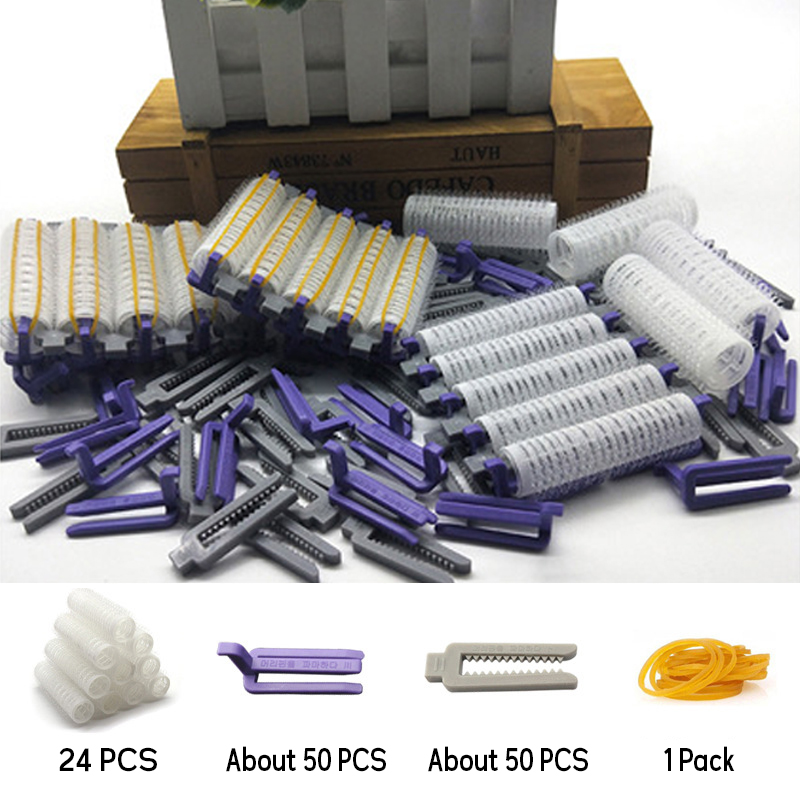 24Pcs Hair Root Perm Rods Bars - Root Hook Tool 评论和价格