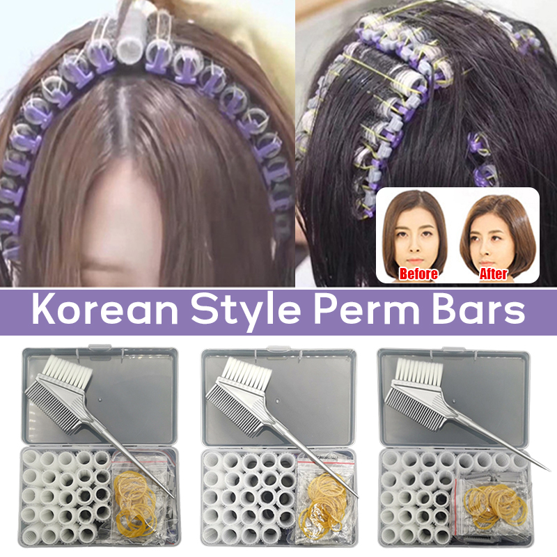 24Pcs Hair Root Perm Rods Bars - Root Hook Tool 评论和价格