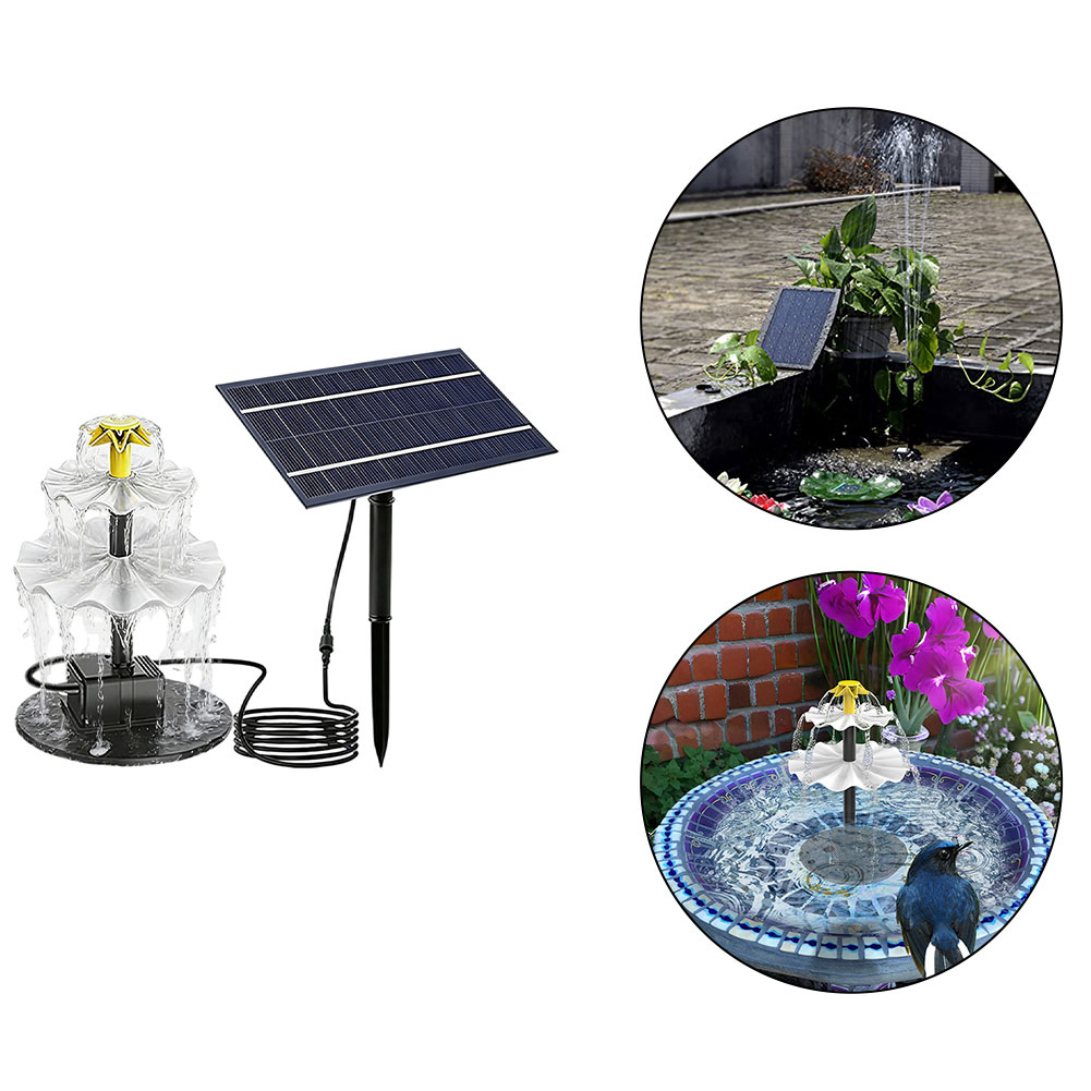 4W Solar Fountain Pump for Out - Bonsai Garden Fountain 评论和价格
