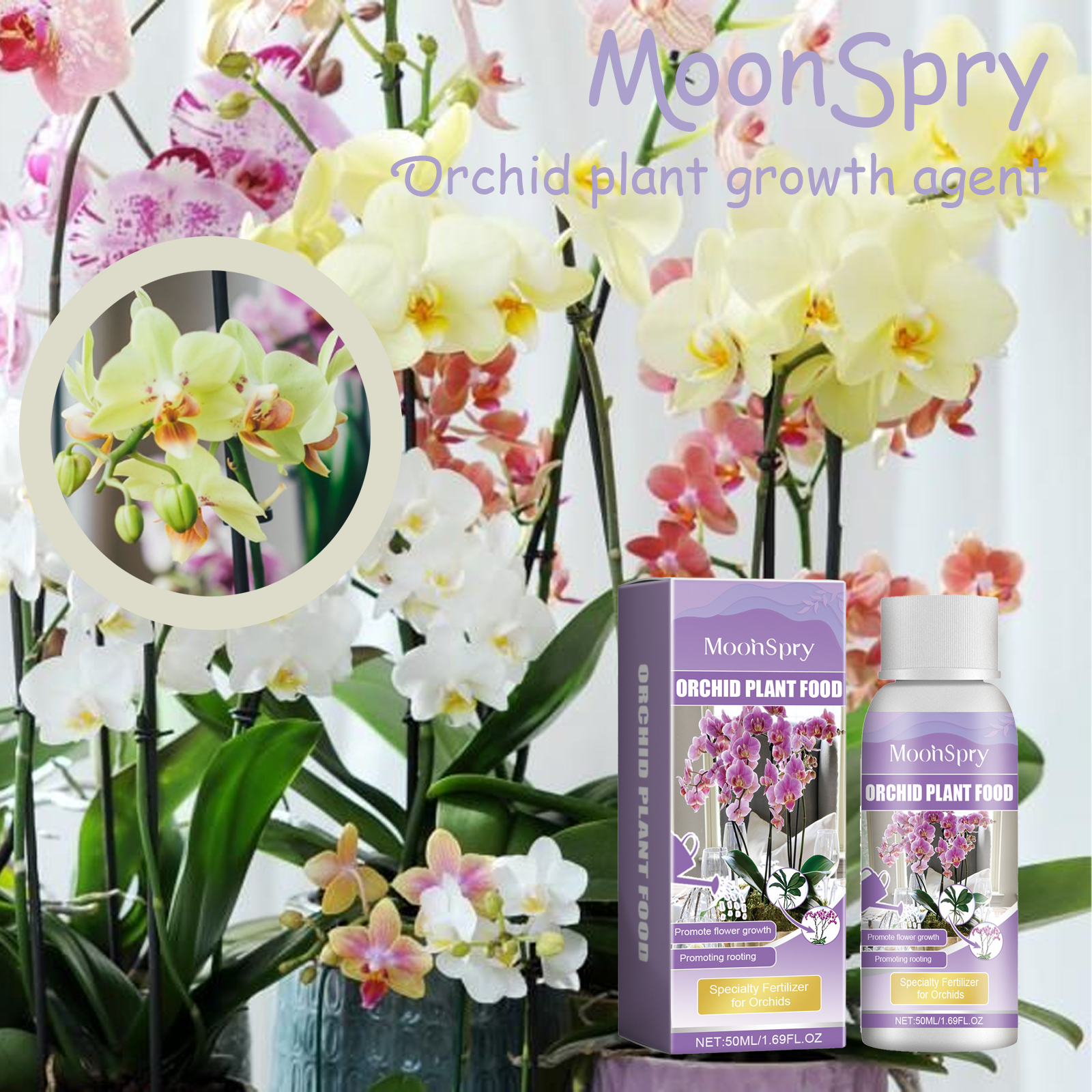50ml Orchid Special Liquid Flo - Bonsai Soil Akadama 评论和价格