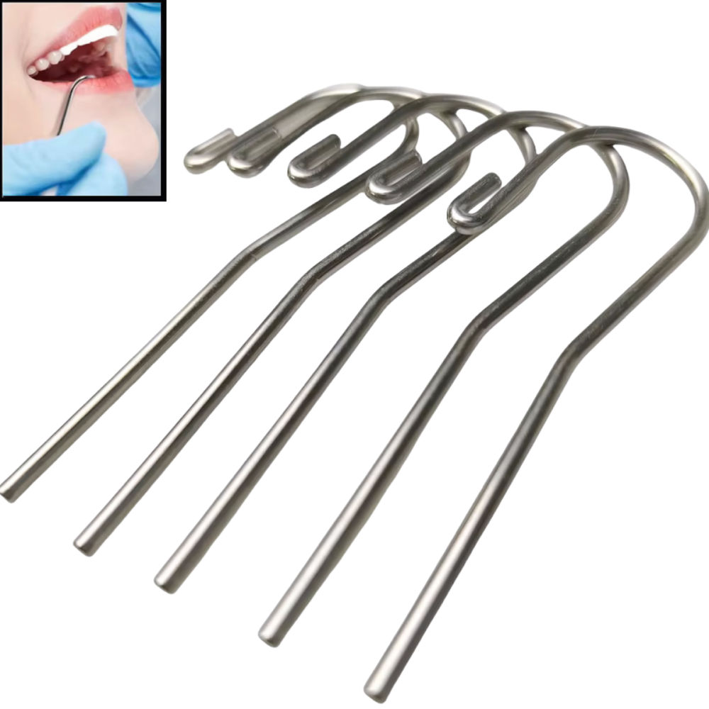 5PCS Stainless Steel Dental Li - Root Hook Tool 评论和价格