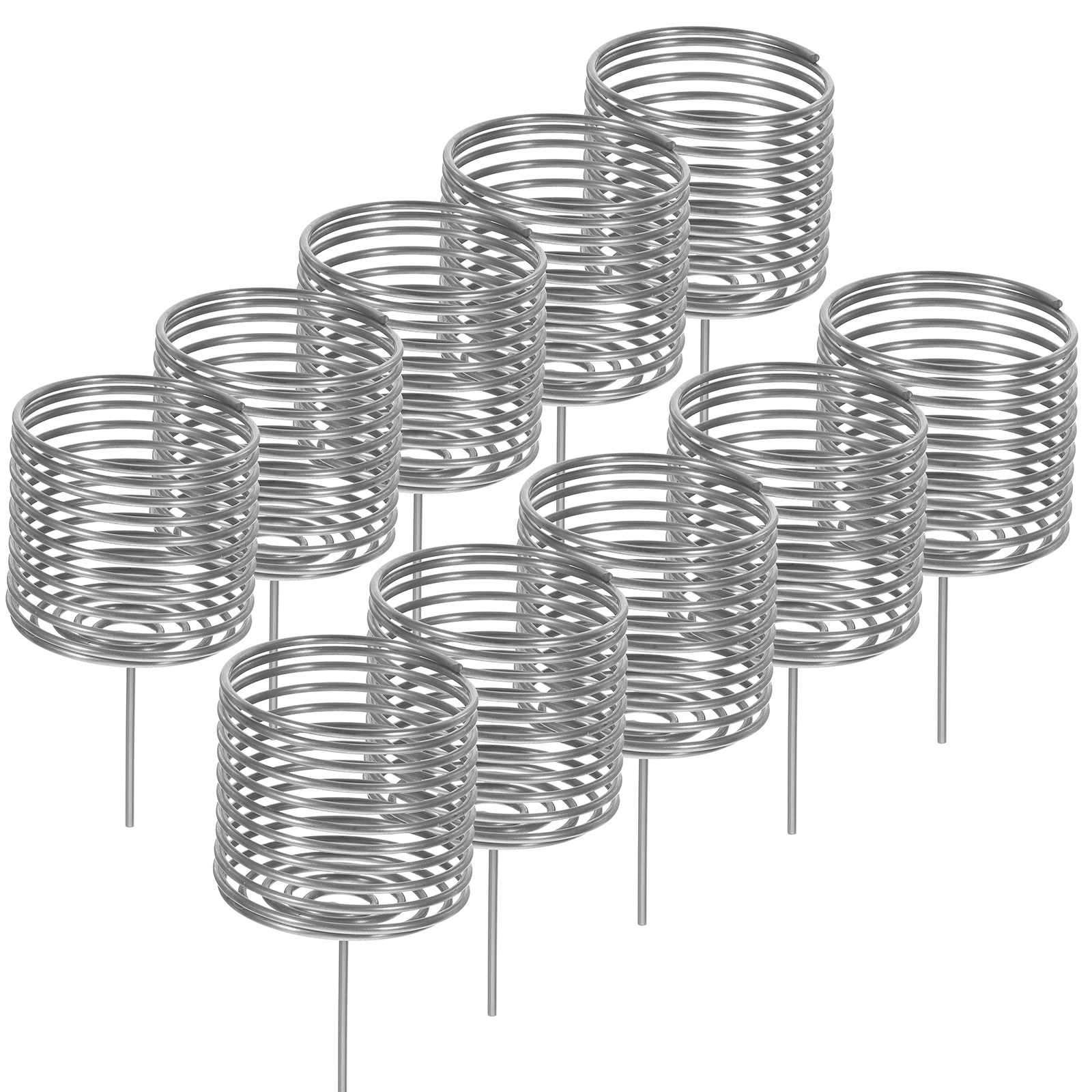 10Pcs Stainless Steel Fertiliz - Bonsai Gardening 评论和价格