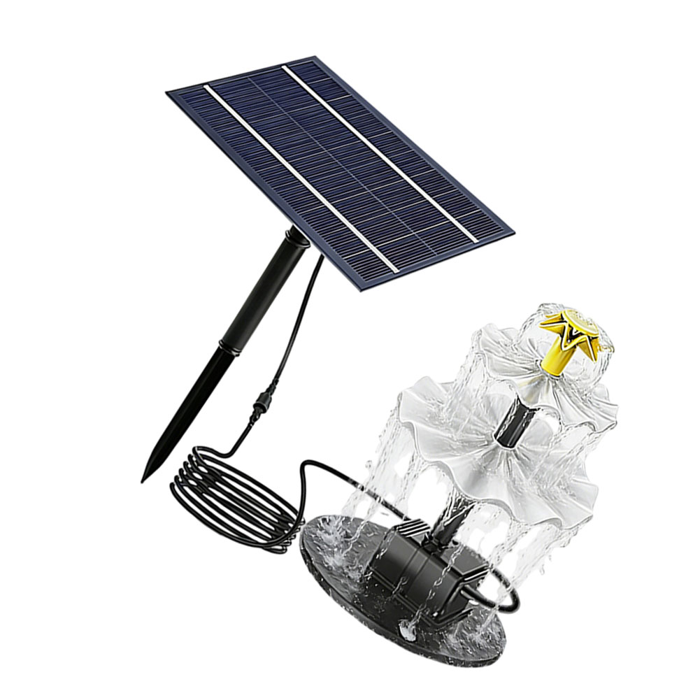 4W Solar Fountain Pump Split P - Bonsai Garden Fountain 评论和价格