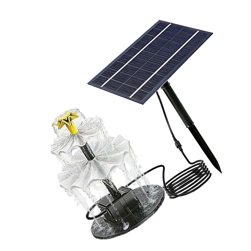 4W Solar Fountain Pump Split P - Bonsai Garden Fountain 评论和价格