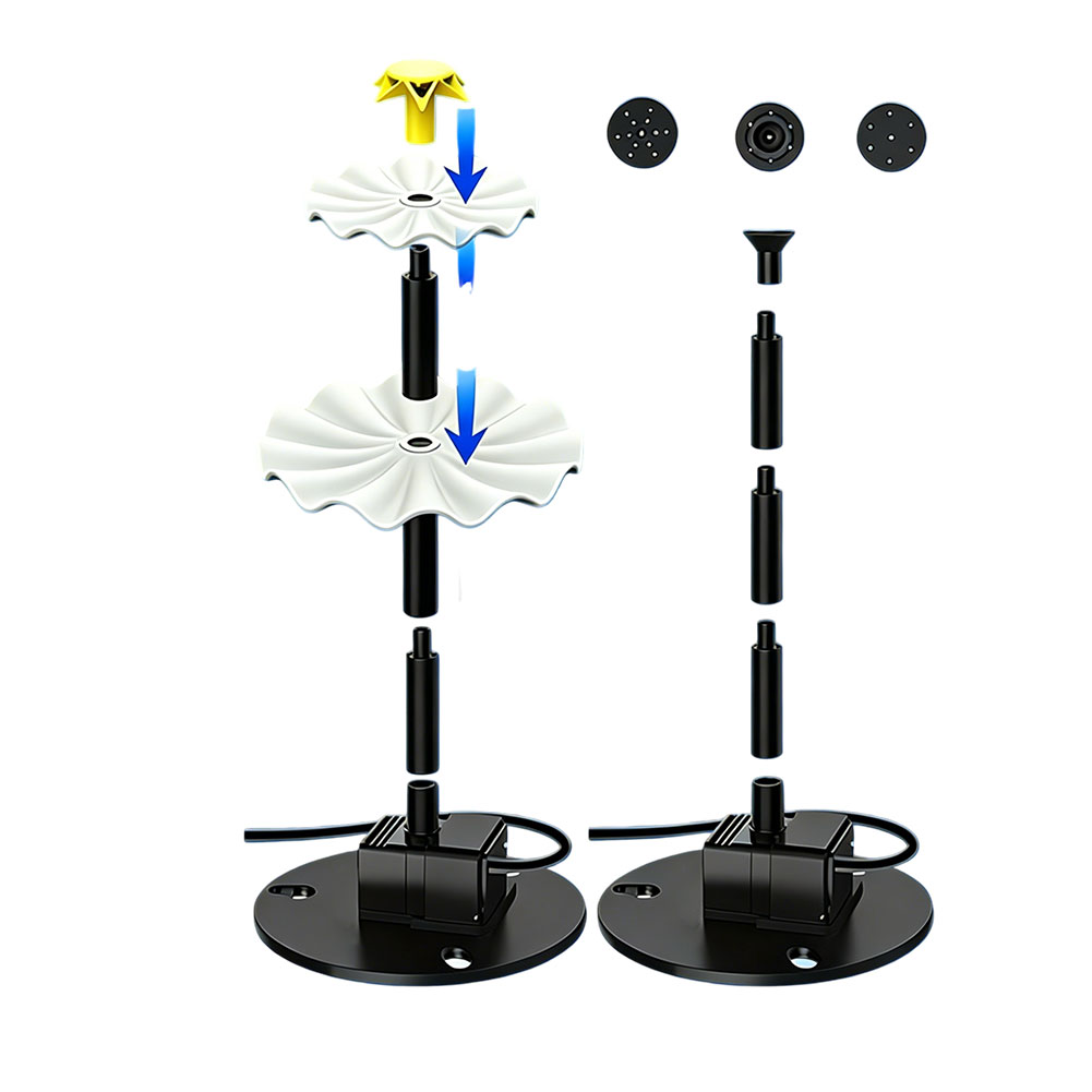 4W Solar Fountain Pump Split P - Bonsai Garden Fountain 评论和价格
