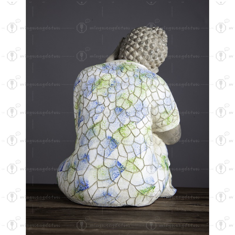 Mini Buddha Statue Ornament, N - Bonsai Gardening 评论和价格