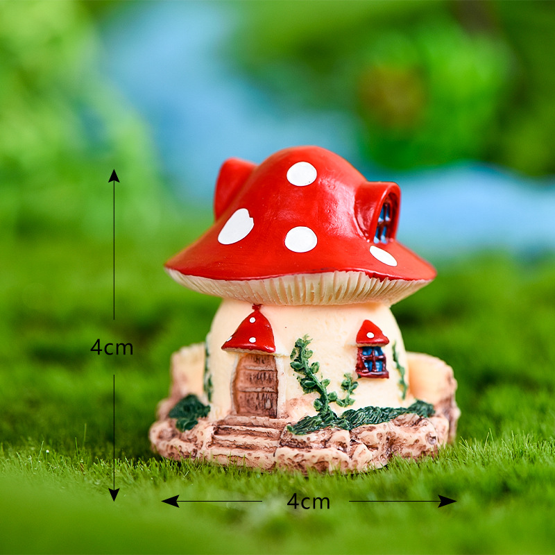 1PC Kawaii Garden Mini Mushroo - Bonsai Garden House 评论和价格