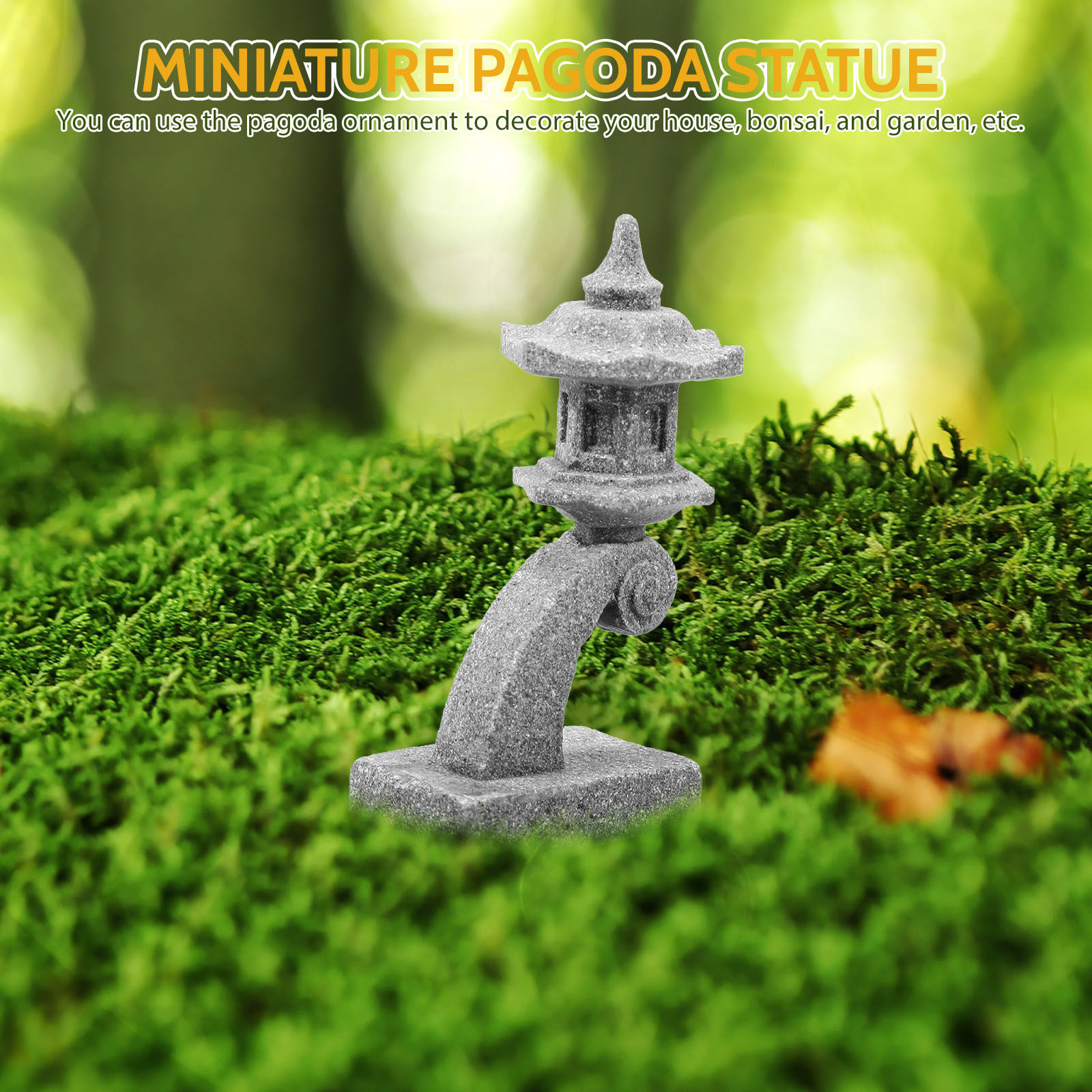 2Pcs Japanese Style Stone Lant - Japanese Garden Bonsai 评论和价格