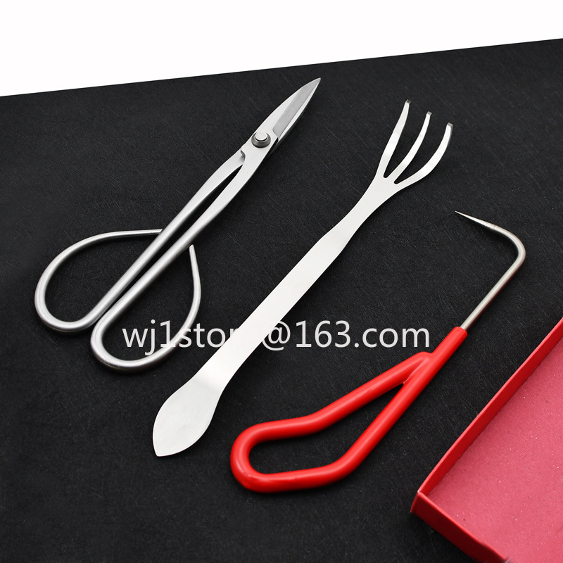 Stainless steel bonsai shears  - Root Hook Tool 评论和价格