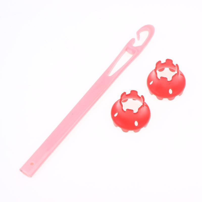 18/30Pcs Hair Root Perm Rods B - Root Hook Tool 评论和价格