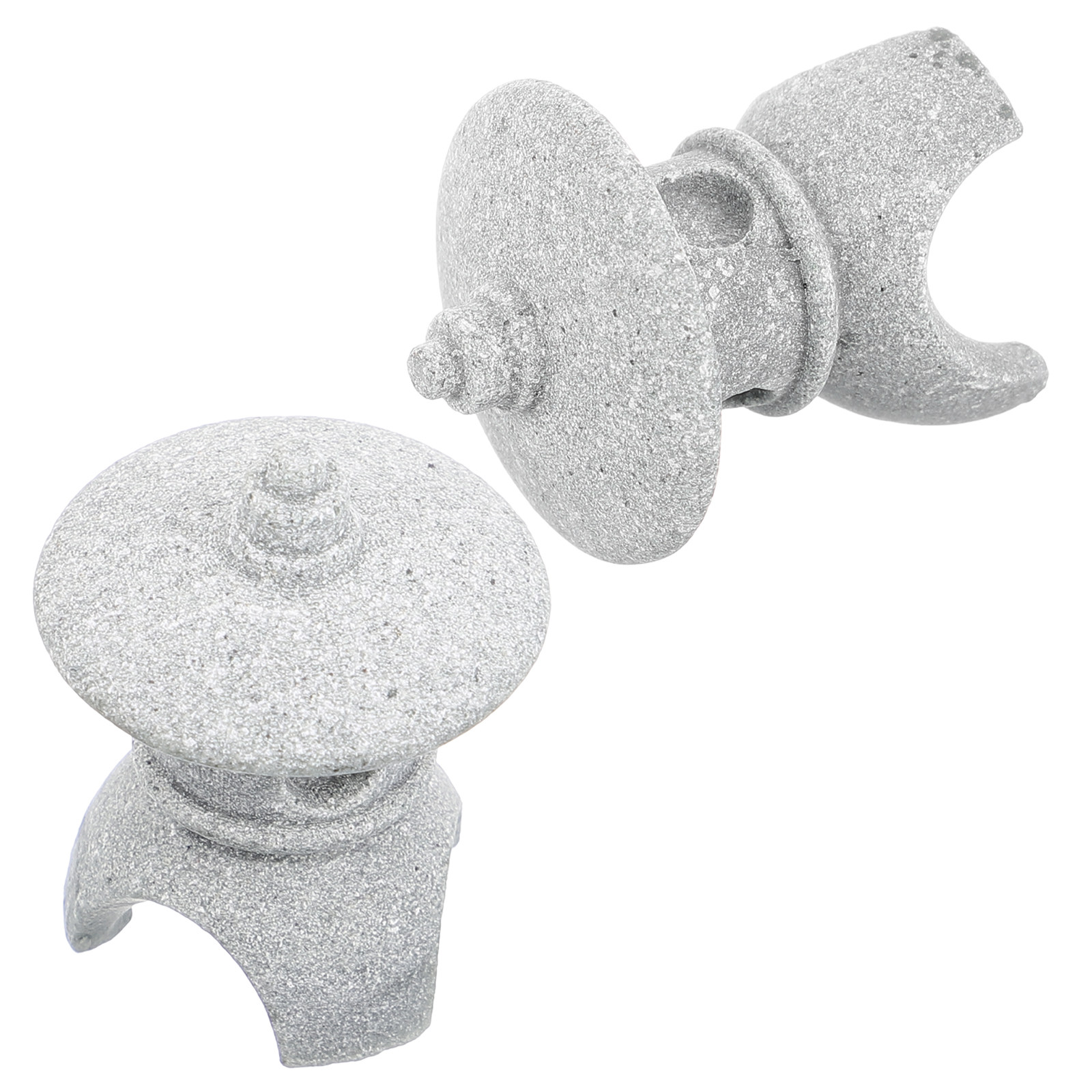 2pcs Sandstone Mini Pagoda Sta - Japanese Garden Bonsai 评论和价格