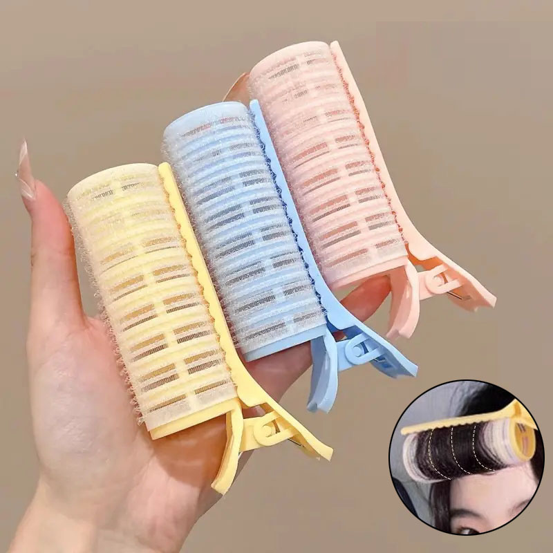 3pcs Fluffy Hair Roller Bangs  - Root Hook Tool 评论和价格