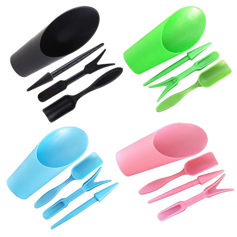 4Pcs Garden Planter Kit Sowing - Bonsai Garden Tools 评论和价格
