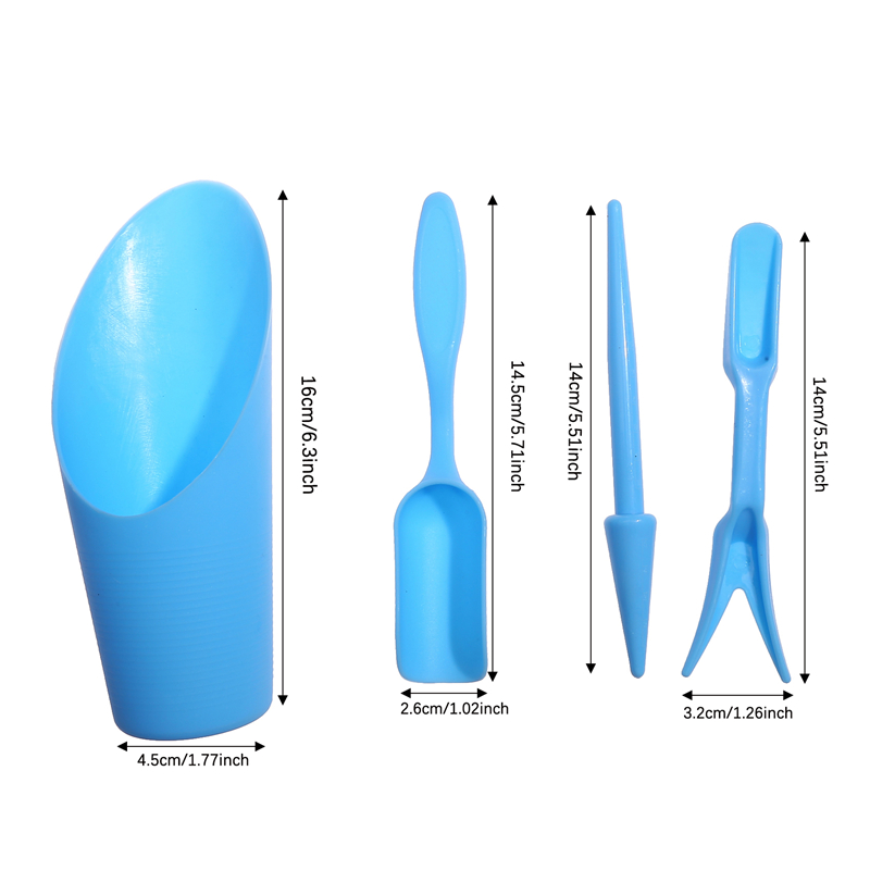 4Pcs Garden Planter Kit Sowing - Bonsai Garden Tools 评论和价格