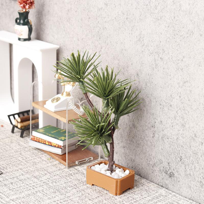 1Pcs 1/12 Dollhouse Simulation - Bonsai Gardening 评论和价格