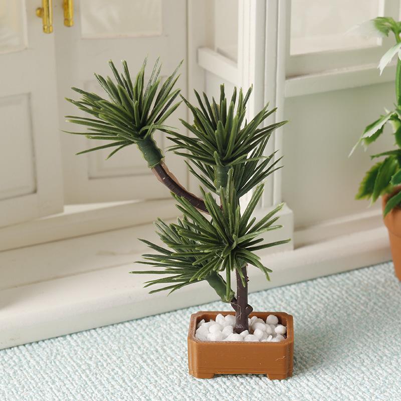 1Pcs 1/12 Dollhouse Simulation - Bonsai Gardening 评论和价格