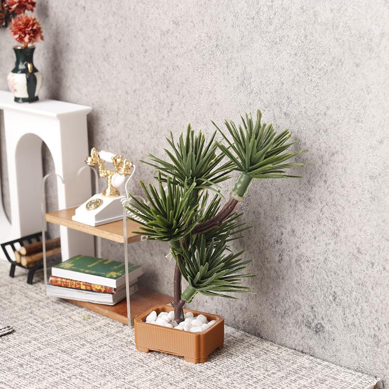 1Pcs 1/12 Dollhouse Simulation - Bonsai Gardening 评论和价格