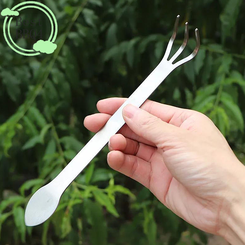 (BBQ4) 1Pc Stainless Steel Roo - Bonsai Garden Tools 评论和价格