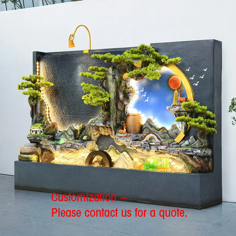 custom.Elegant Fountain Set Ya - Bonsai Garden Fountain 评论和价格