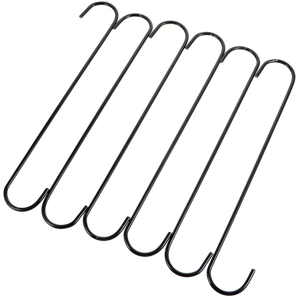 6Pcs Iron Hanging Hooks S Shap - Bonsai Gardening 评论和价格