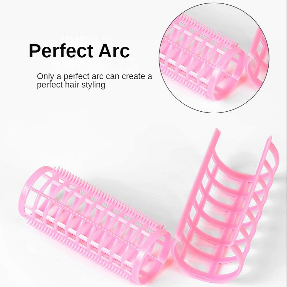 No Heat Hair Rollers Set Plast - Root Hook Tool 评论和价格