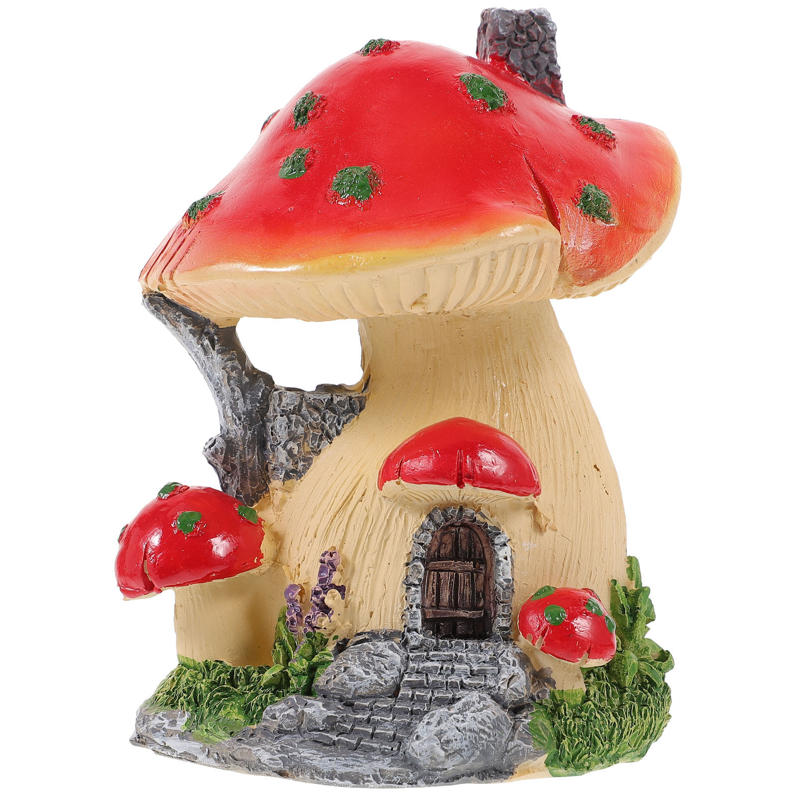 Creative Mushroom House Miniat - Bonsai Garden House 评论和价格