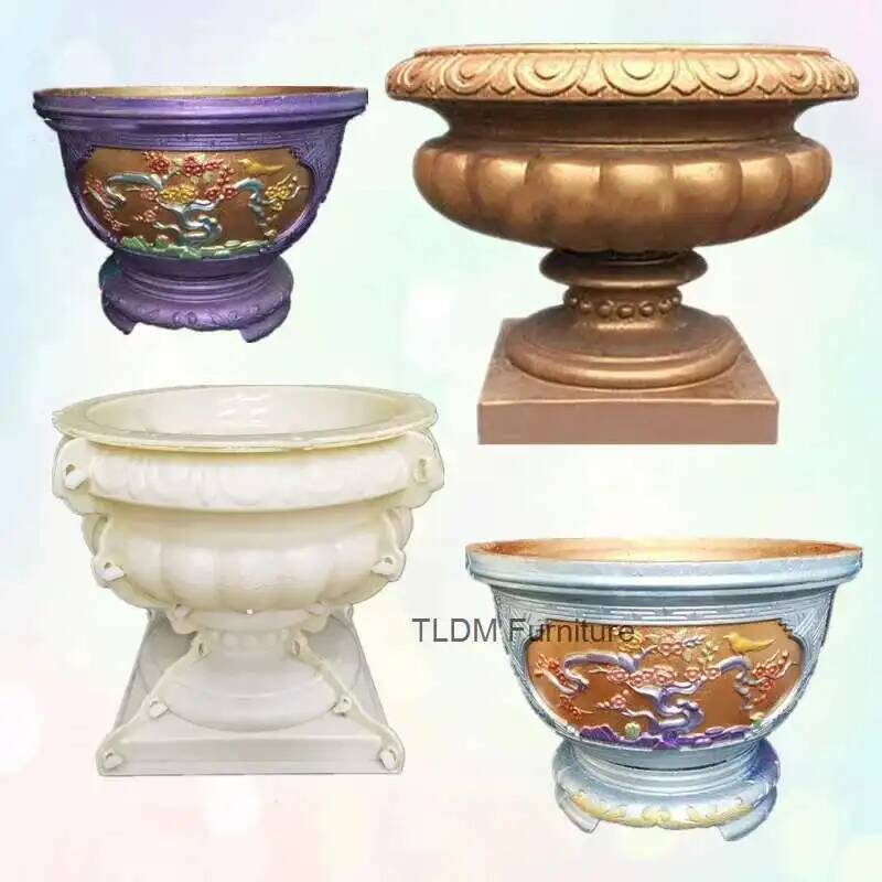 Roman Flower Pot Plastic Mold  - Bonsai Garden House 评论和价格