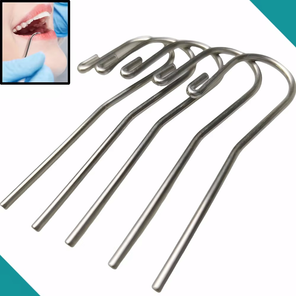 5Pcs/Pack Stainless Steel Dent - Root Hook Tool 评论和价格