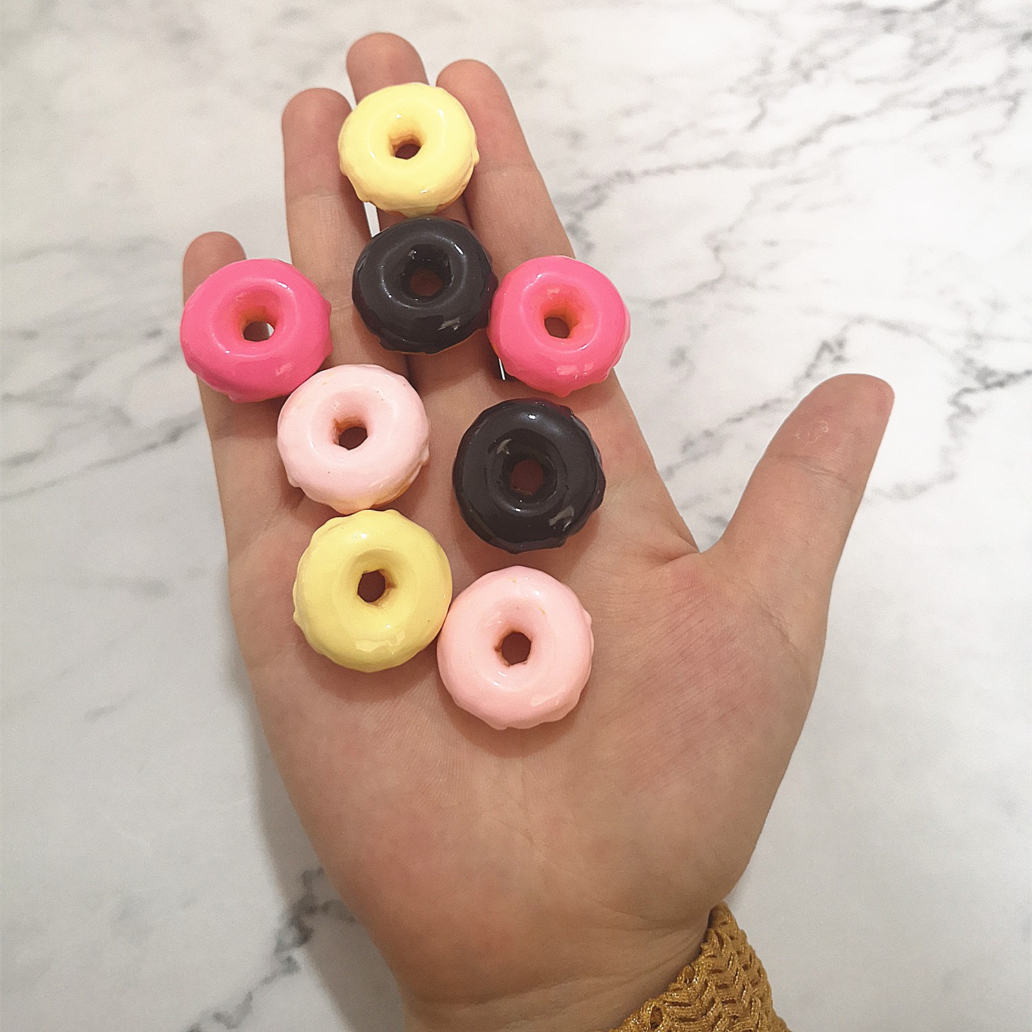 6pcs Doughnuts/Dessert/Donut/M - Bonsai Garden House 评论和价格