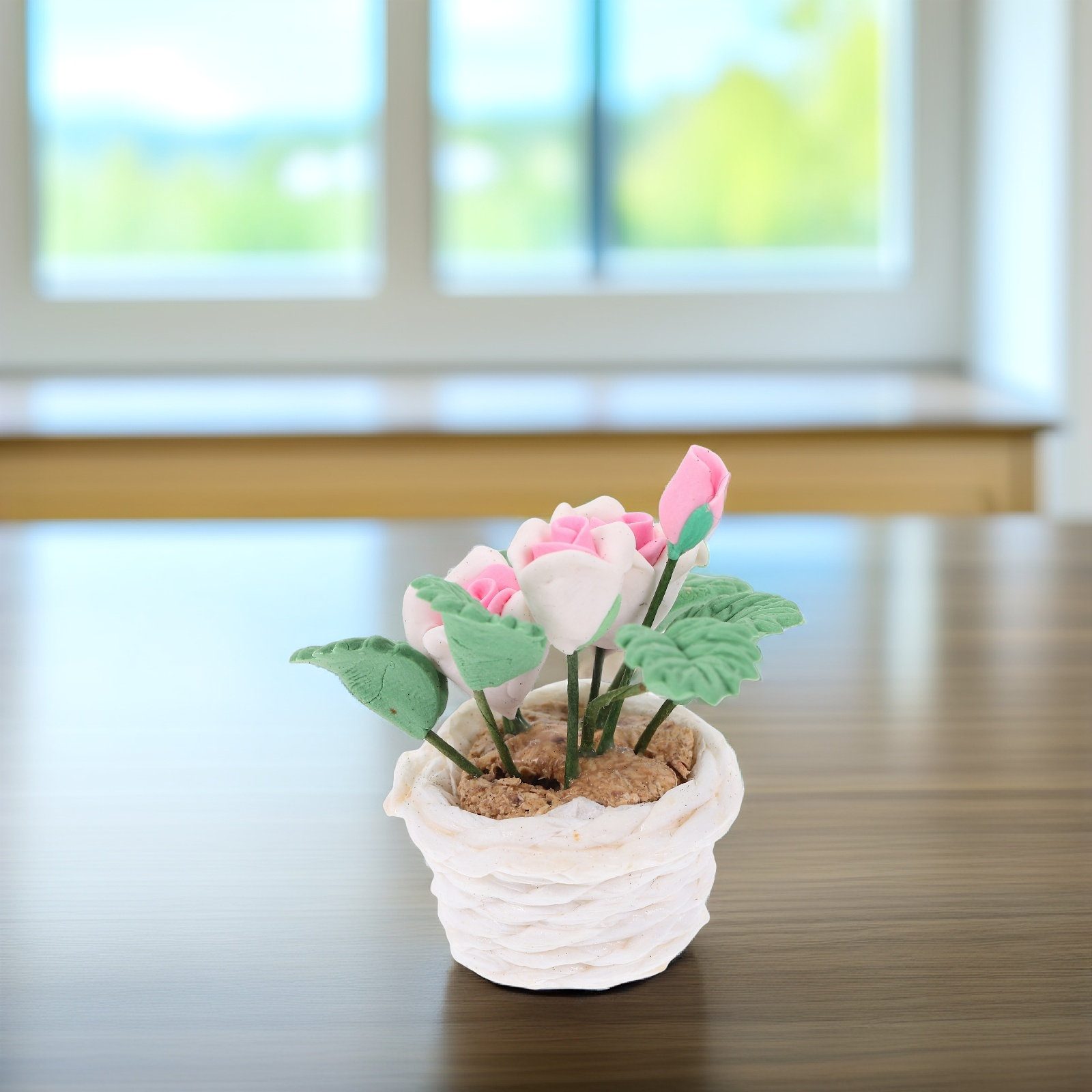 Realistic Miniature Bonsai Pot - Bonsai Garden House 评论和价格