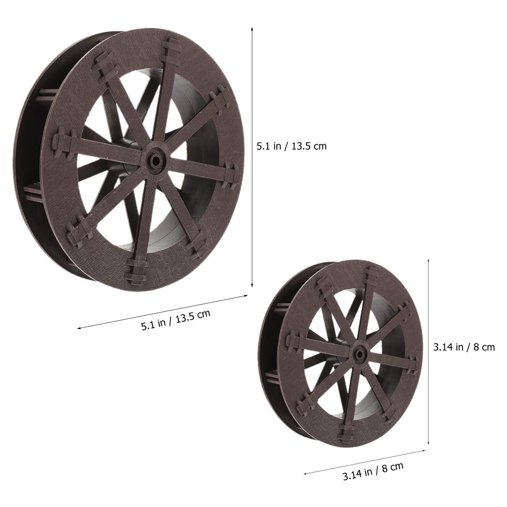 2Pcs Small Fountain Wheel for  - Bonsai Garden Fountain 评论和价格
