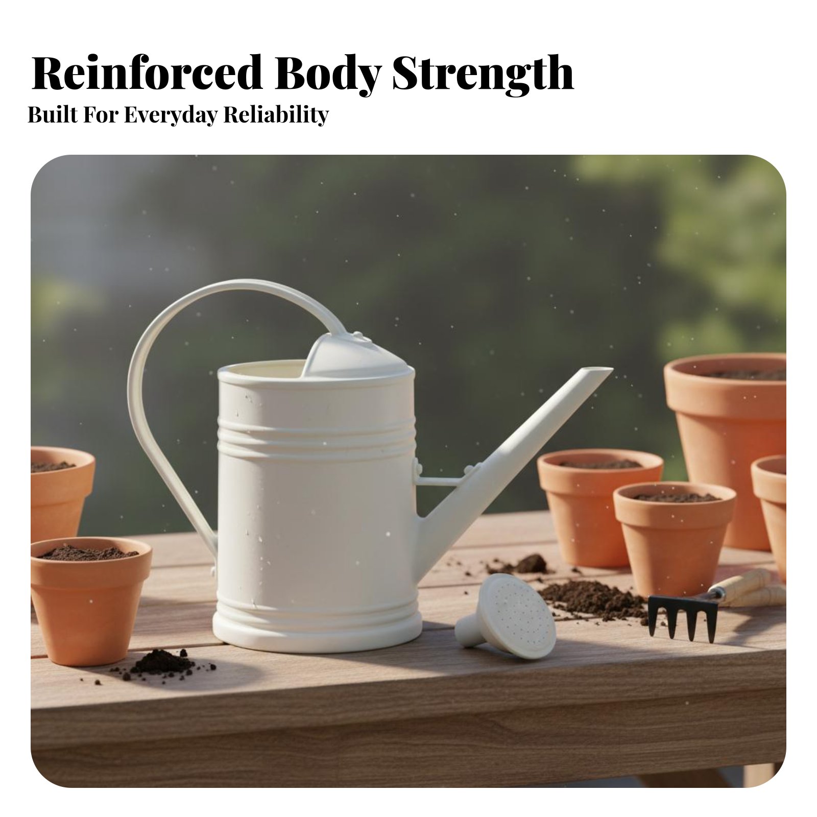 Watering Can with Long Spout P - Bonsai Garden Tools 评论和价格