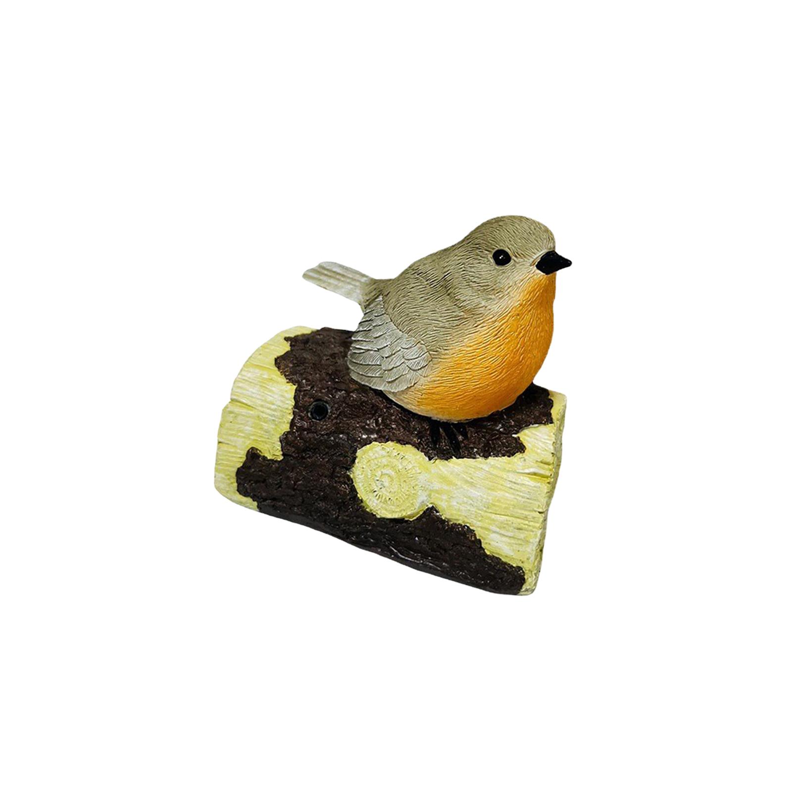 Bird Statue Sculpture LED Bird - Bonsai Garden House 评论和价格