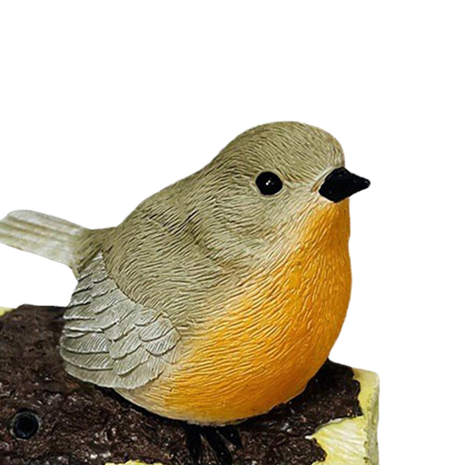 Bird Statue Sculpture LED Bird - Bonsai Garden House 评论和价格