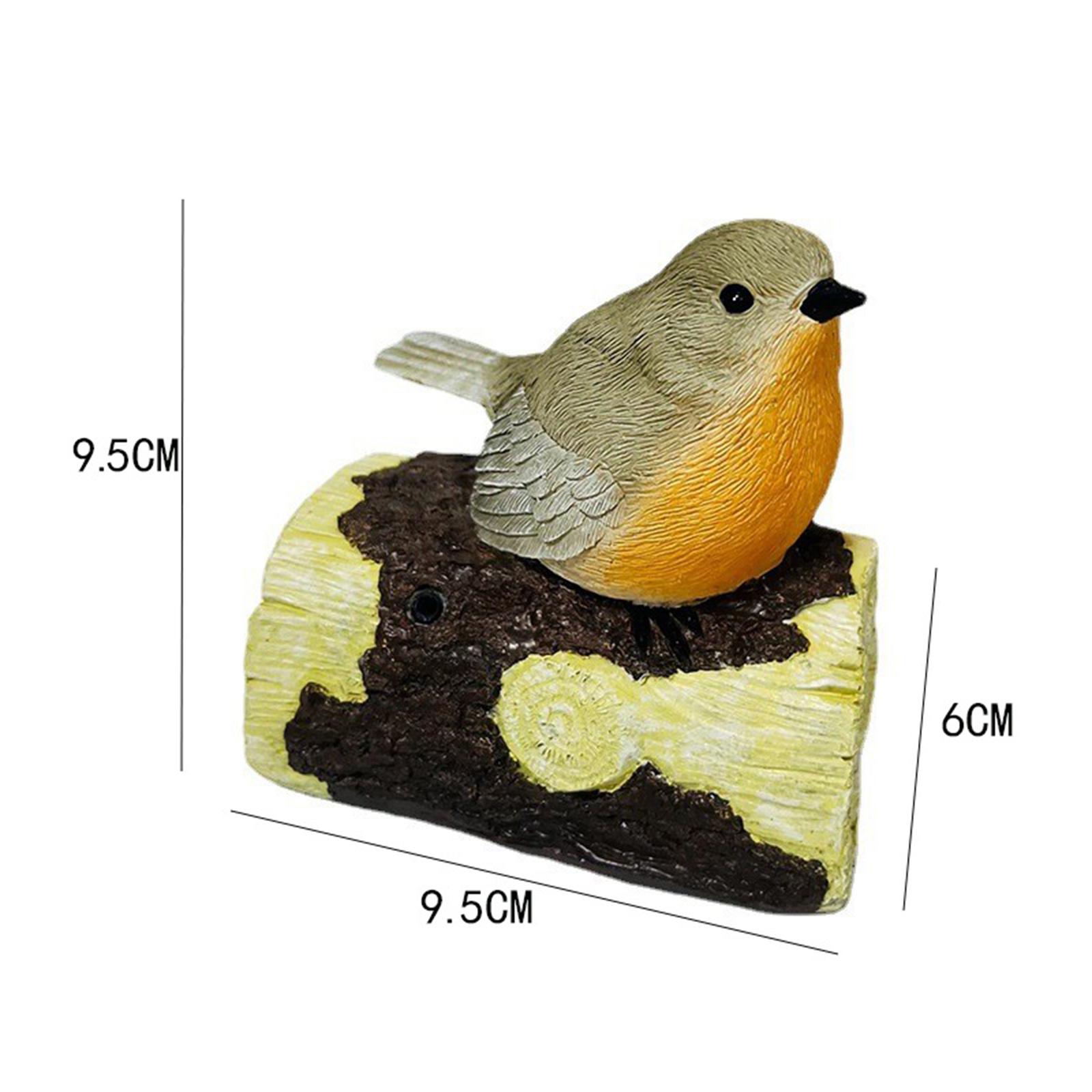 Bird Statue Sculpture LED Bird - Bonsai Garden House 评论和价格
