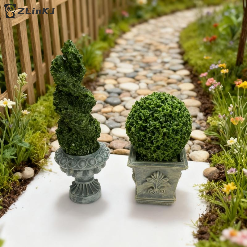 ▶1PCS Simulation Green Plant P - Bonsai Garden House 评论和价格