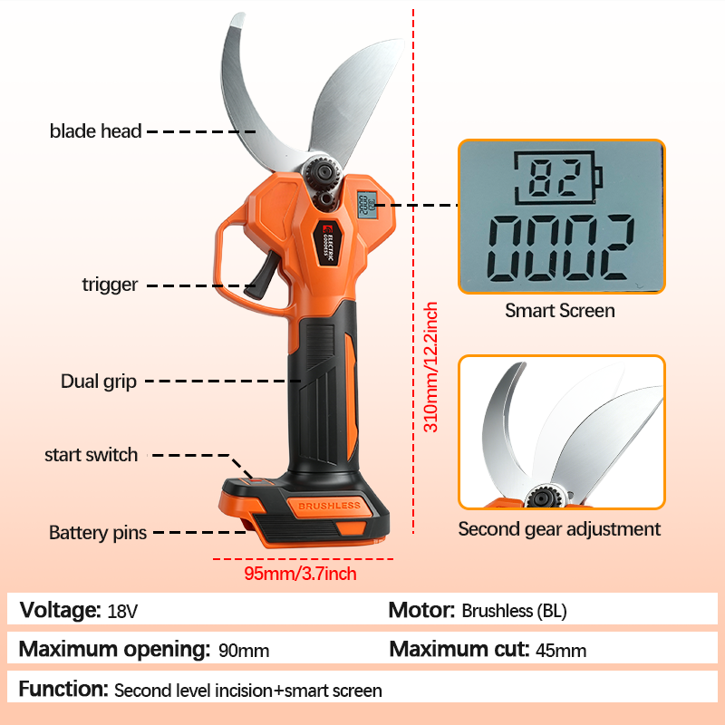 Electric Goddess Brushless 45m - Bonsai Garden Tools 评论和价格