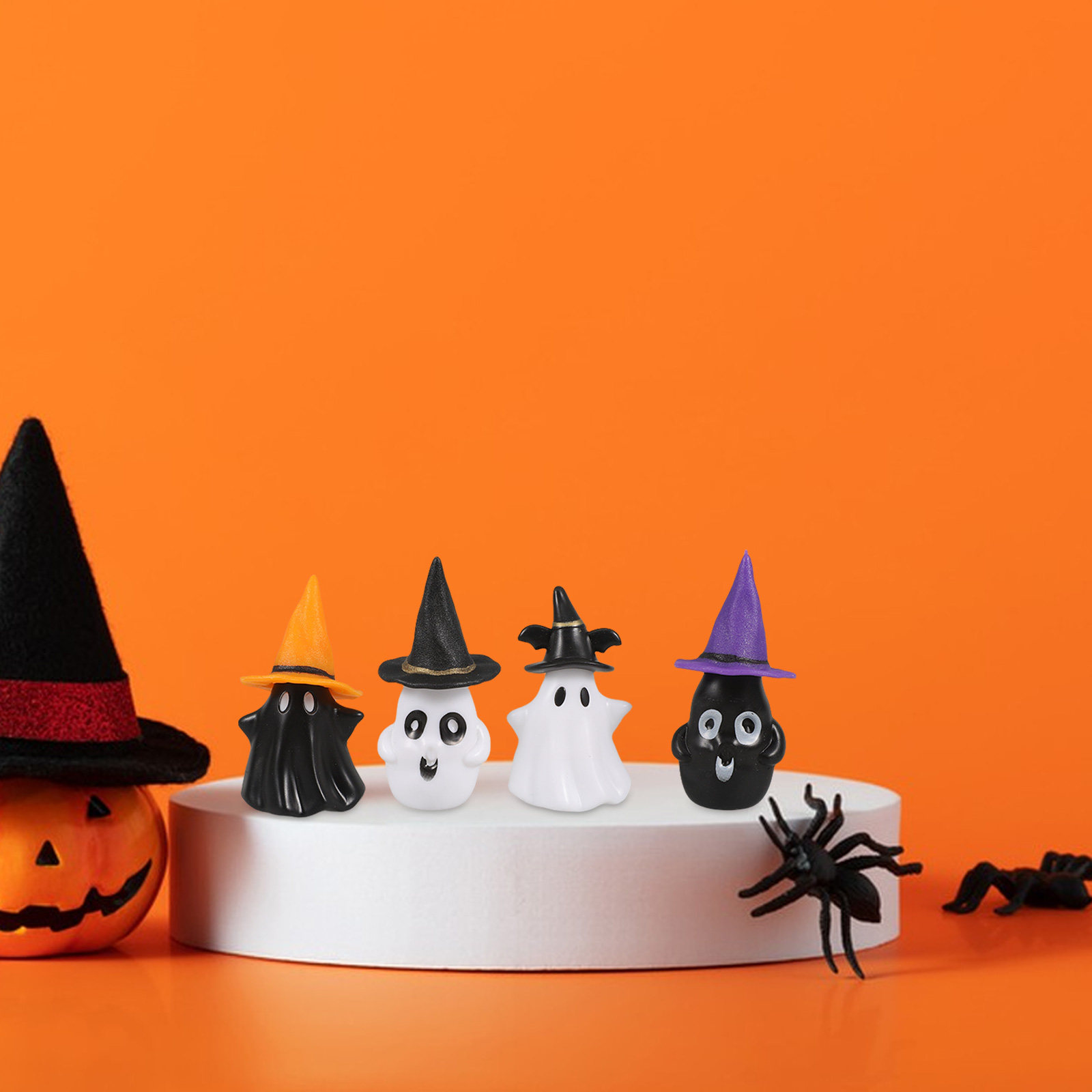 12Sets Mini Ghost Witch Hat Ha - Bonsai Garden House 评论和价格