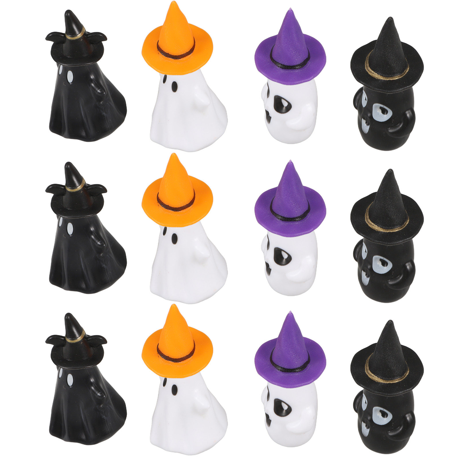 12Sets Mini Ghost Witch Hat Ha - Bonsai Garden House 评论和价格