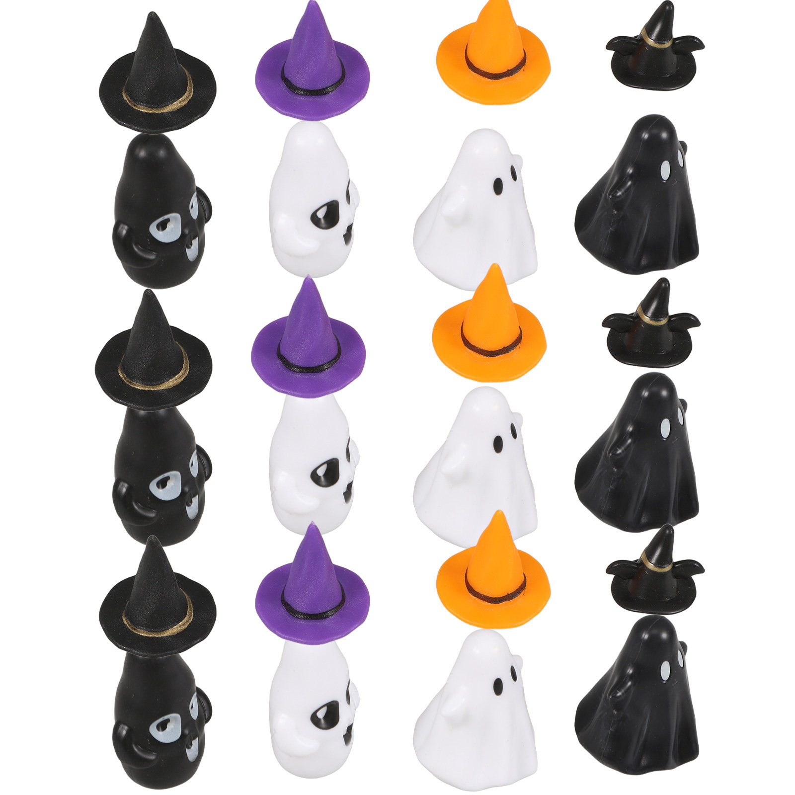 12Sets Mini Ghost Witch Hat Ha - Bonsai Garden House 评论和价格