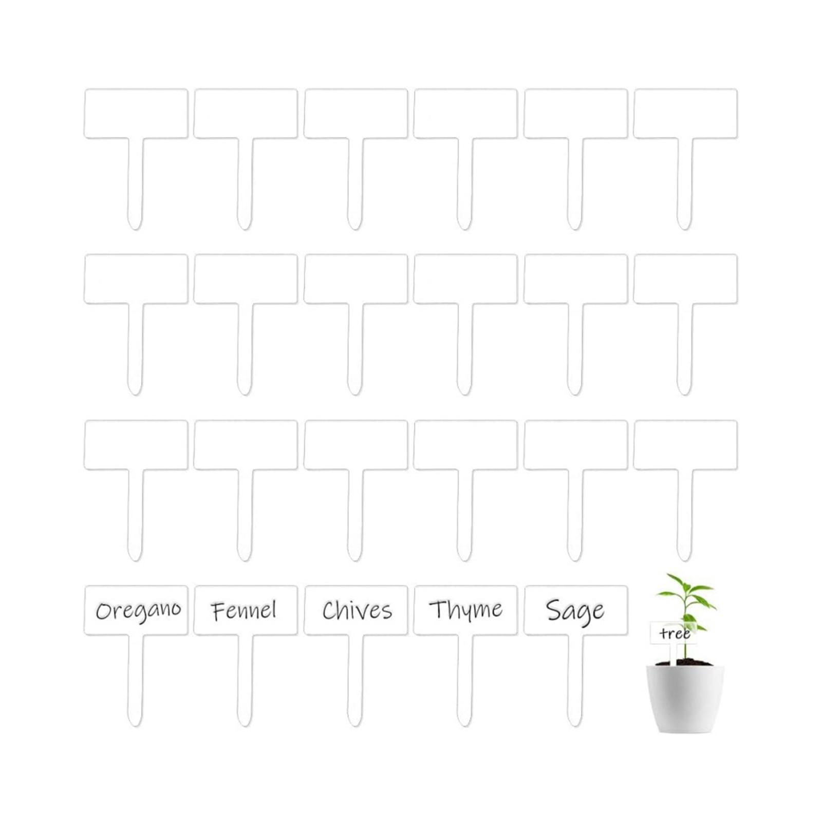 24x Acrylic Plant Tag Plant Na - Bonsai Garden Name 评论和价格