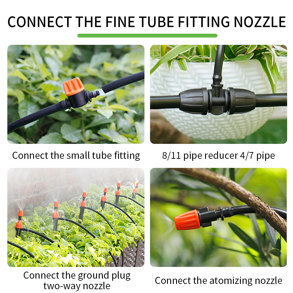 4/7mm Garden Watering PVC Micr - Bonsai Garden Youtube 评论和价格