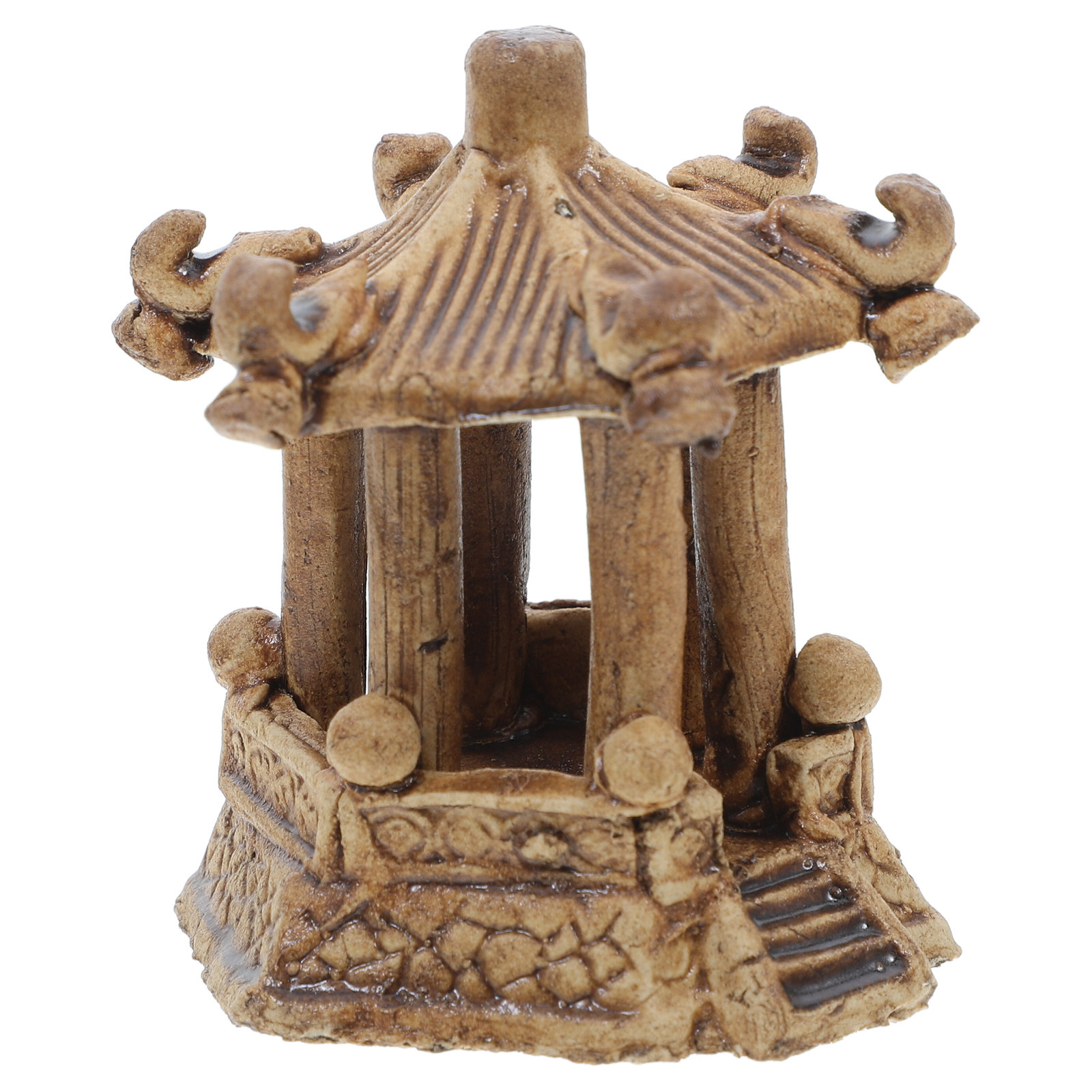 Handcrafted Ceramic Mini Pagod - Bonsai Gardening 评论和价格
