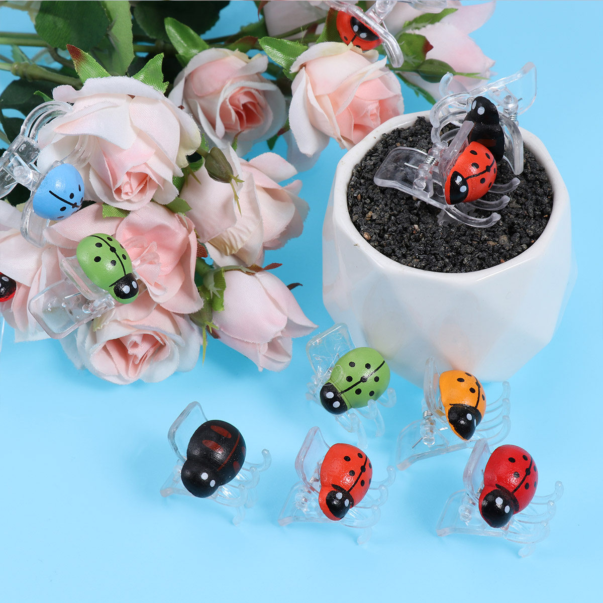 30Pcs Orchid Clips 6 Colors Mu - Bonsai Gardening 评论和价格